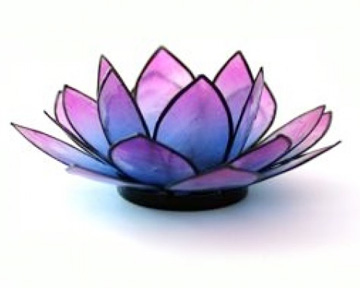 Gemstone Chakra Lotus Candle Holder Collection: Inspirational Lotus Gifts | Robyn Nola Gifts